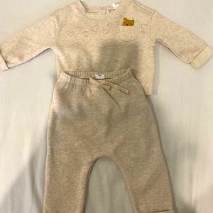 Baby Gap baby girl jogging set